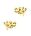 Leaf Stalk Silver Stud Earring STS-6732